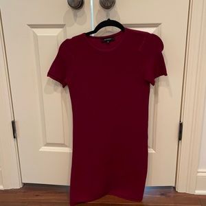 Maroon dress